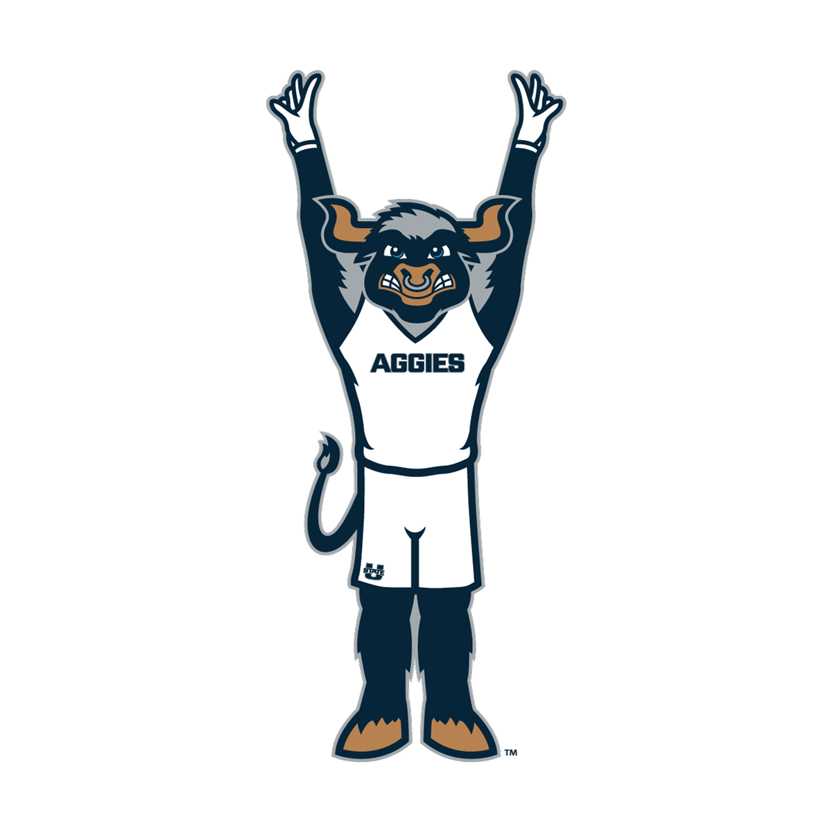 Big Blue Gymnastics Sticker 3 In
